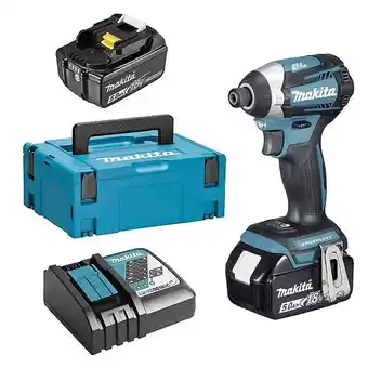 Brico Cash Visseuse à chocs makita dtd154rtj 18 v li-ion 175 nm (2x5ah) offre
