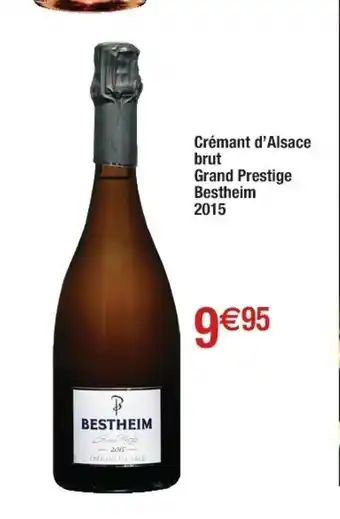 Cora x Carrefour Crément D'alsace Brut Grand Prestige offre