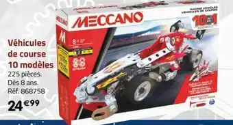 La Grande Récré Véhicules de course 10 modèles offre