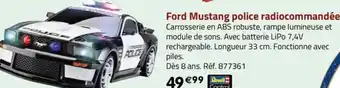 Ford Mustang police radiocommandée
