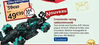 La Grande Récré Crosslander racing radiocommandé offre
