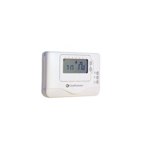 Promo Thermostat d’ambiance filaire contact sec programamble easy