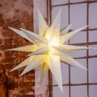Bricorama Hi étoile éclairée à led de noël 58 cm offre