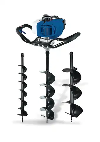 Bricorama Tarière thermique httdb52 52cm3 100 - 150 -200 mm offre