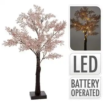 Bricorama Ambiance arbre de noël avec 29 led 60 cm offre