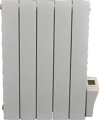 Bricorama Radiateur électrique 900w - inertie fluide - fonction asc - programmable - blanc - inter deltacalor offre