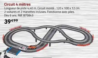 La Grande Récré Circuit 4 mètres offre