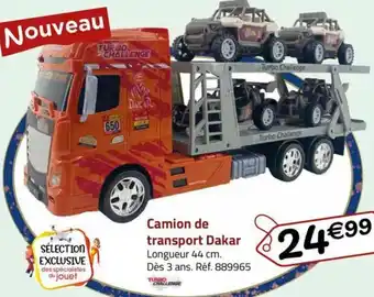 Camion de transport Dakar