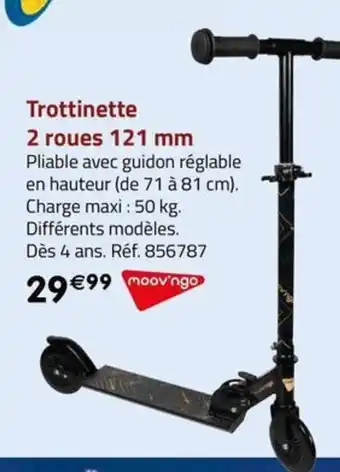 La Grande Récré Trottinette 2 roues 121 mm offre