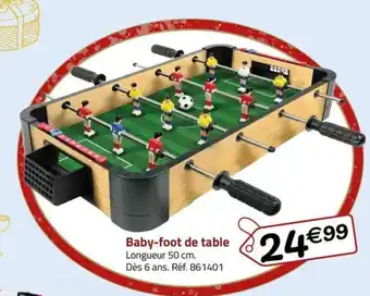 Baby-foot de table