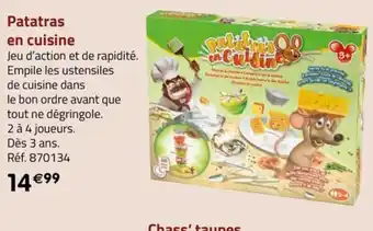 La Grande Récré Patatras en cuisine offre