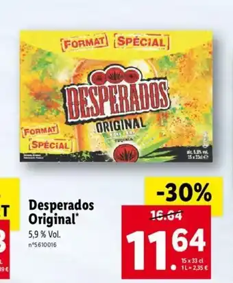 Lidl Desperaos Original offre