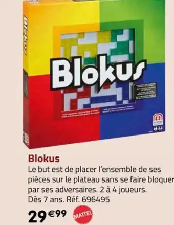 La Grande Récré Blokus offre
