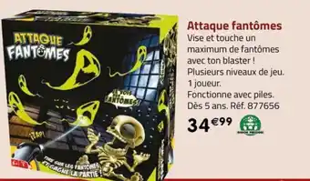 La Grande Récré Attaque fantômes offre