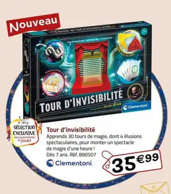 La Grande Récré Tour d'invisibilité offre