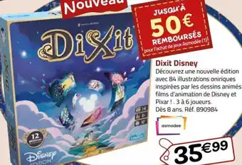 La Grande Récré Dixit Disney offre