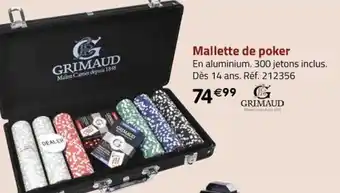 Mallette de poker