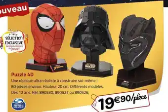 La Grande Récré Puzzle 4D offre