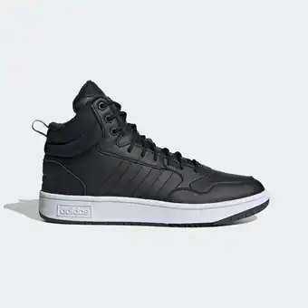 Decathlon Chaussure femme hoops 3.0 mid wtr adidas noire offre
