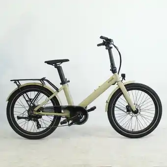 Decathlon Reconditionné - vélo pliant électrique eovolt evening sable - excellent état offre