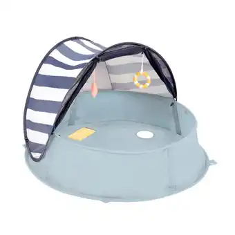 Decathlon Abri solaire upf50+ instantané petite piscine moustiquaire enfant - bleu offre