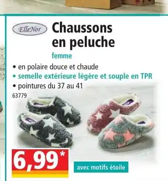 Norma Chaussons En Peluche offre