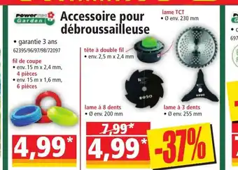 Norma Accessoire pour débroussailleuse offre