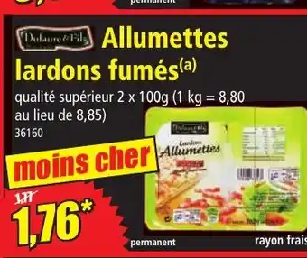Norma Allumettes lardons fumés(a) offre