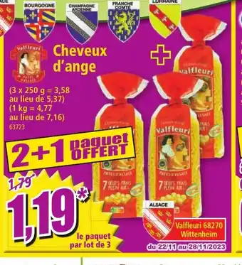 Norma Cheveux d'ange offre