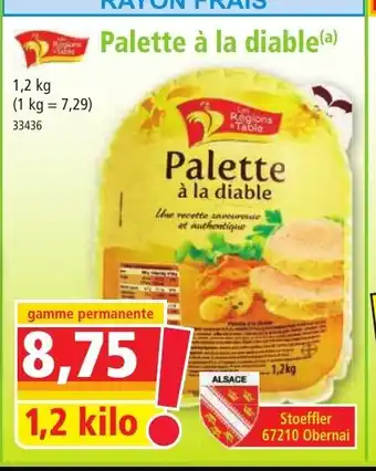 Norma Palette à la diable offre