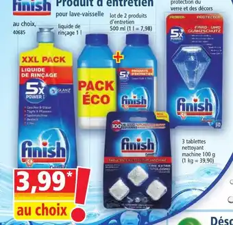 Norma finish Produit d'entretien offre