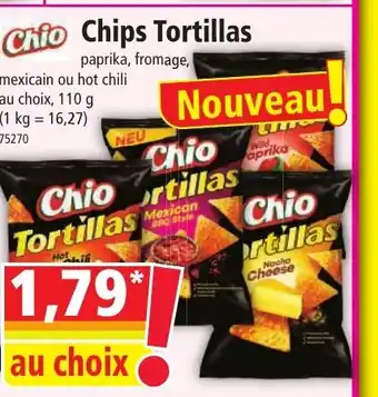 Norma Chio Chips Tortillas offre