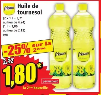 Norma Huile de tournesol offre