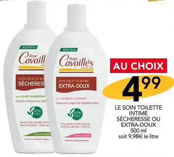 Stokomani Rogé cavaillès le soin toilette intime sécheresse ou extra-doux offre
