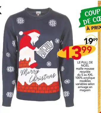 Stokomani Le pull de noël offre