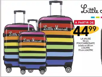 Stokomani Little marcel la valise 50 cm polycarbonate offre