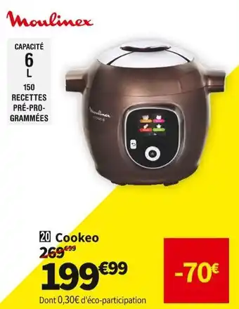 Conforama Moulinex cookeo ce851910 offre