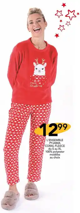 Stokomani L'ensemble pyjama coral fleece offre