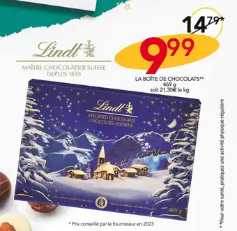 Stokomani Lindt la boîte de chocolats offre