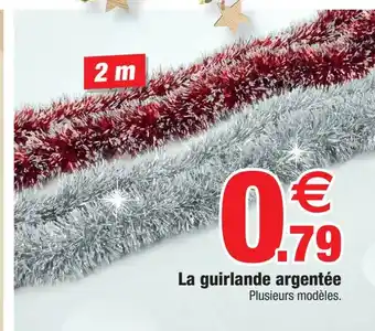 Bazarland La guirlande argentée offre