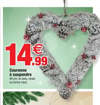 Bazarland Couronne à suspendre offre