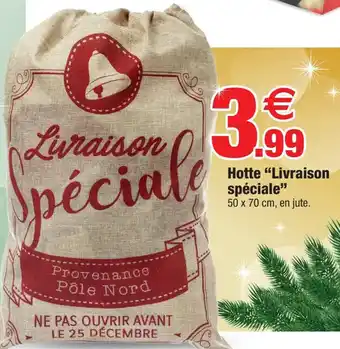 Hotte "Livraison spéciale