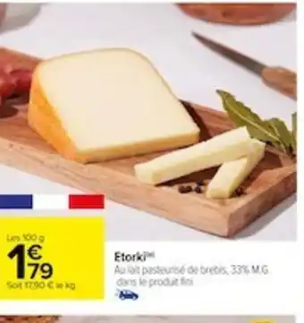 Carrefour Etorki offre