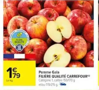 Carrefour Pomme Gala offre