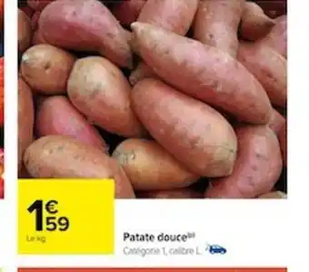 Carrefour Patate douce offre