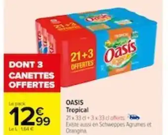 Carrefour Oasis offre
