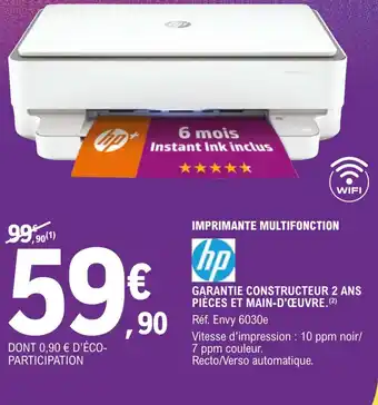 E.Leclerc IMPRIMANTE MULTIFONCTION offre