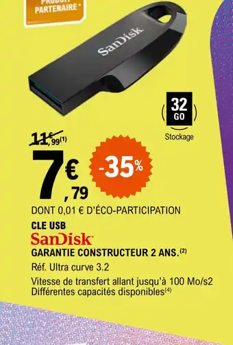 E.Leclerc CLE USB offre