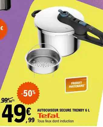 AUTOCUISEUR SECURE TRENDY 6 L