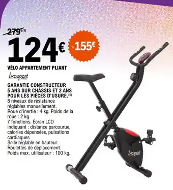 E.Leclerc VÉLO APPARTEMENT PLIANT offre